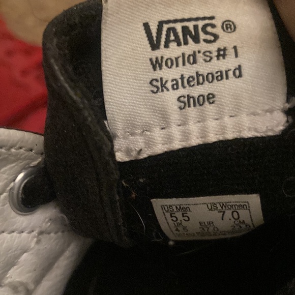 Vintage Vans Off the Wall high top with glitter checkers - Picture 7 of 8